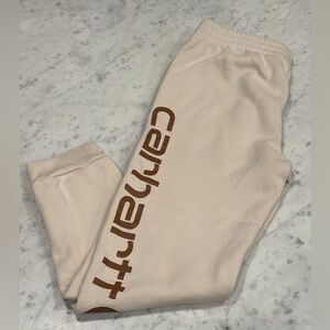 Youth Carhartt Fleece Logo Sweatpants, great condition size Youth XL, 18-20